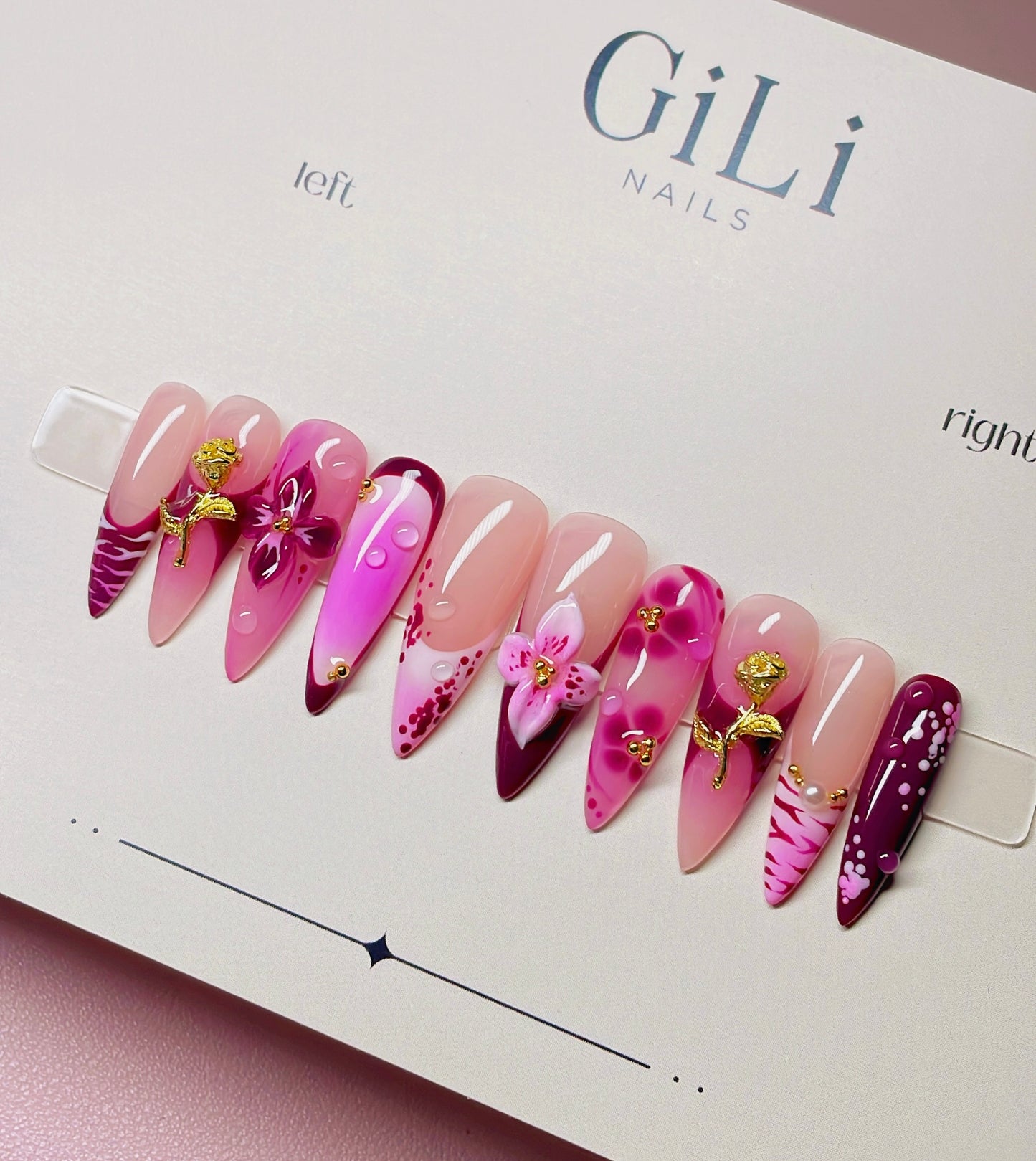 Anisa - Ready to Ship - M (15468) - Long Stiletto