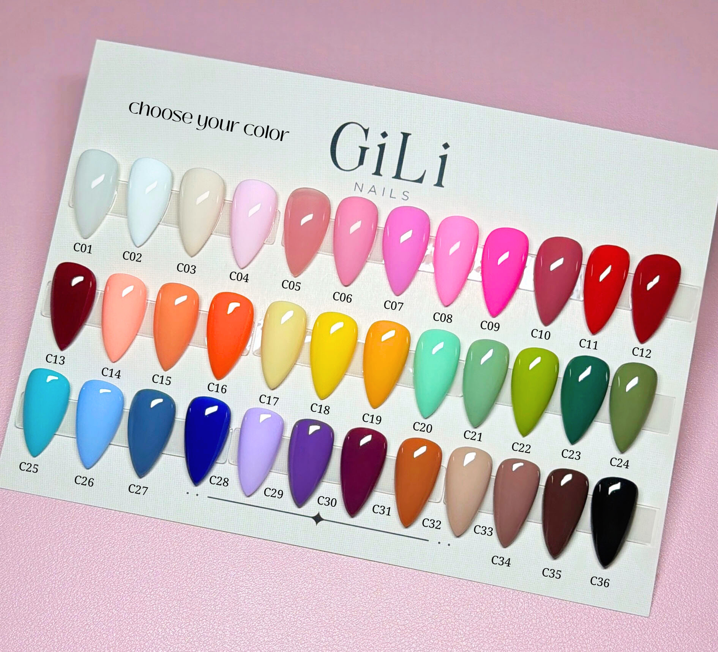 Choose Your Color - buy 2 get 1 free