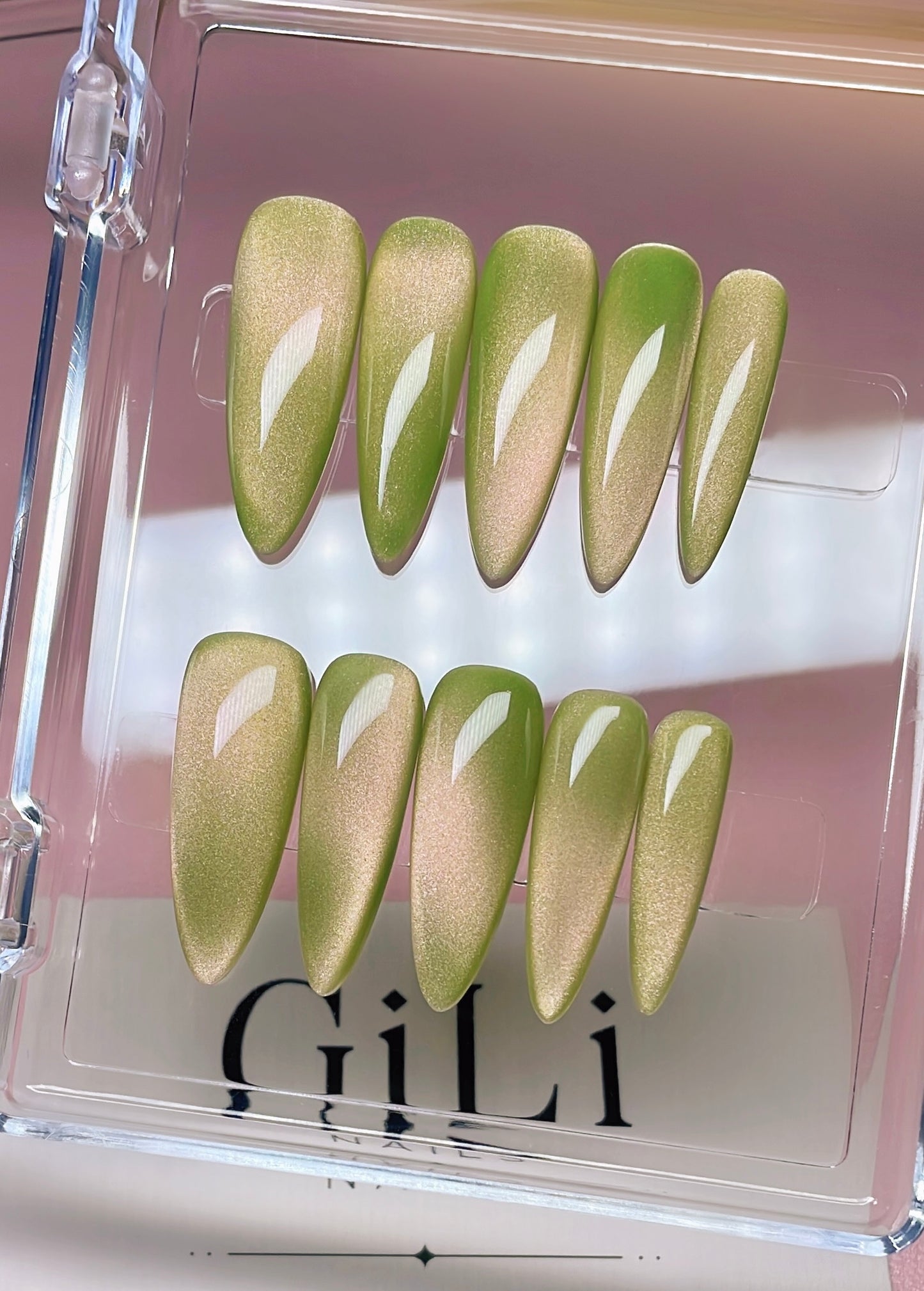 Green Apple Cat Eye