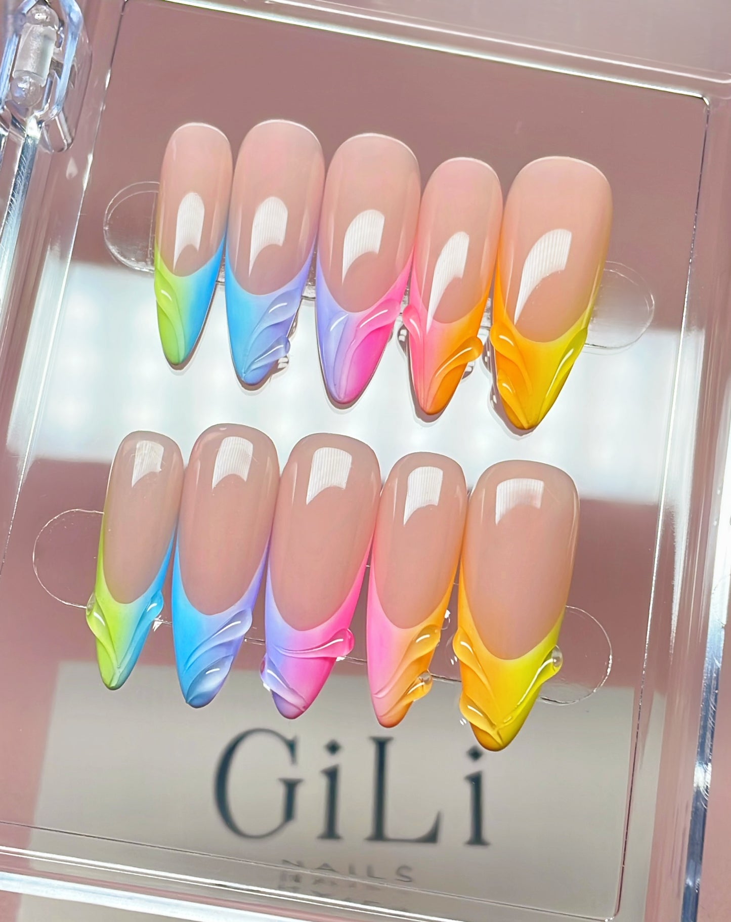 3D Rainbow French