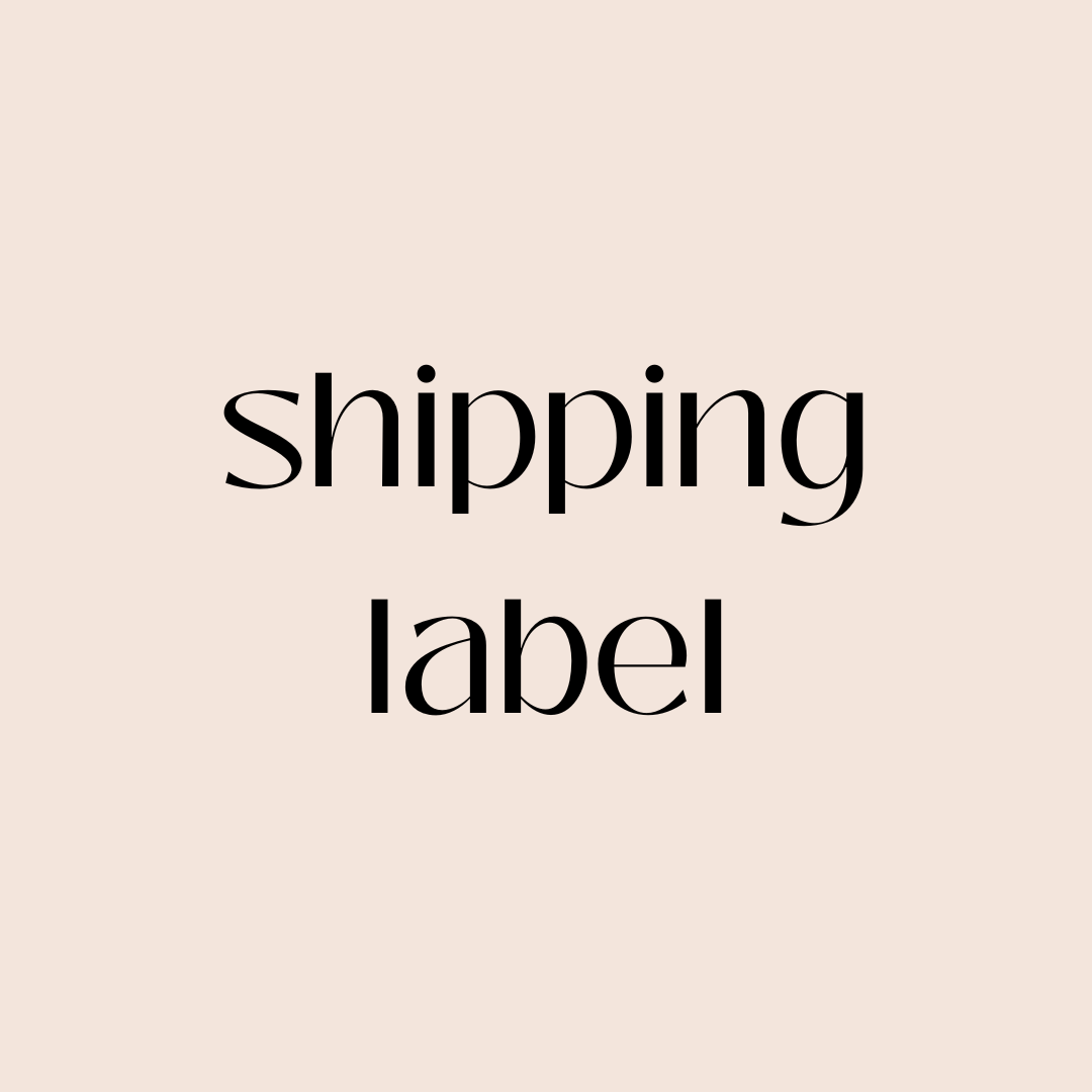 Re-ship / Purchase label