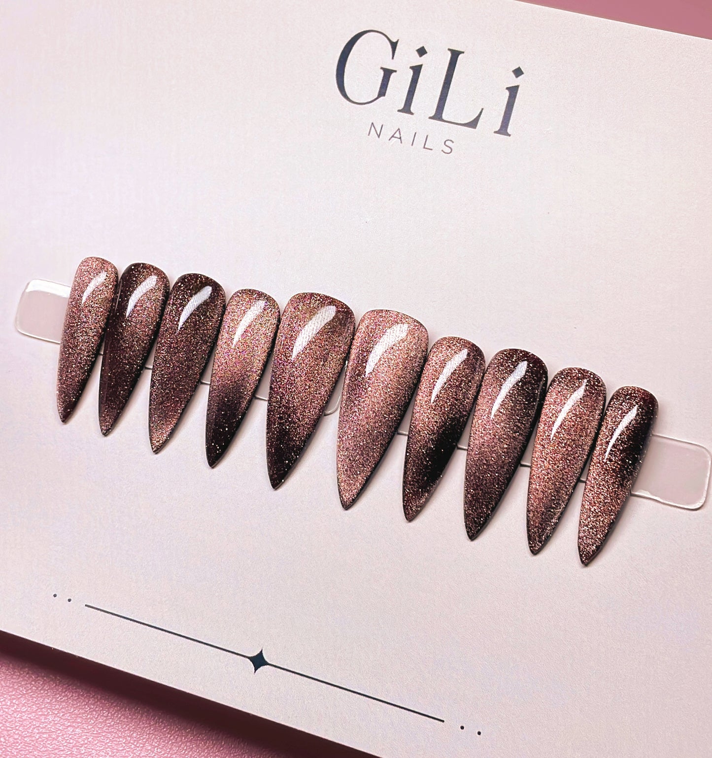 Chocolate Reflective Cat Eye