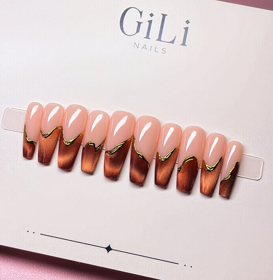 Copper Cat Eye French