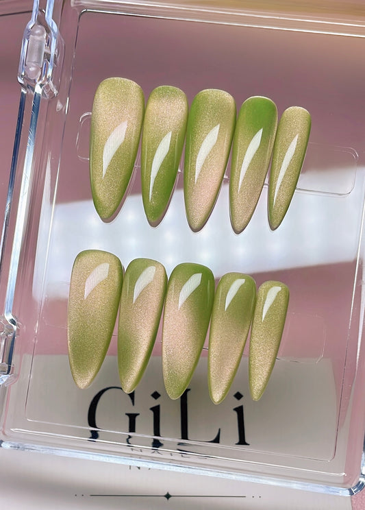 Green Apple Cat Eye